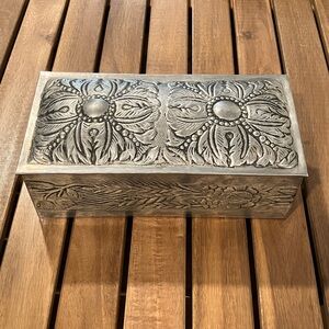 Vintage John-Richard Collection Metal Decorative Box